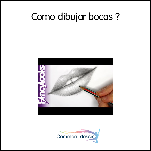 Como dibujar bocas